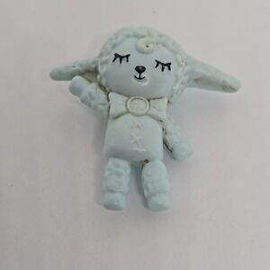 Barbie Doll Fashions Blue Lamb Plastic Stuffed Animal Toy Accessories